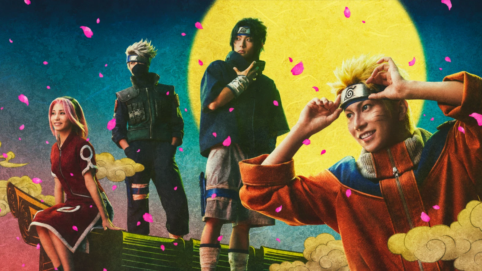 Naruto: Live show sin diálogo revela visual de Equipo 7 y elenco