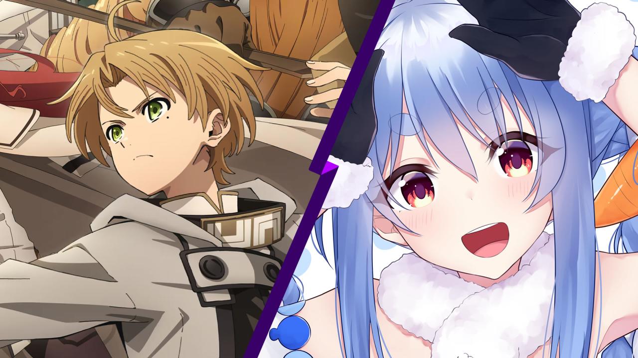Usada Pekora de Hololive reacciona a Mushoku Tensei y Paul Greyrat